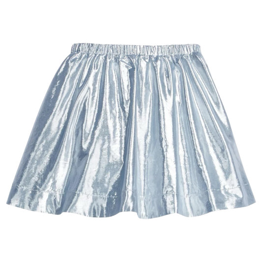 BISBY Circle Skort - Icicle Metallic