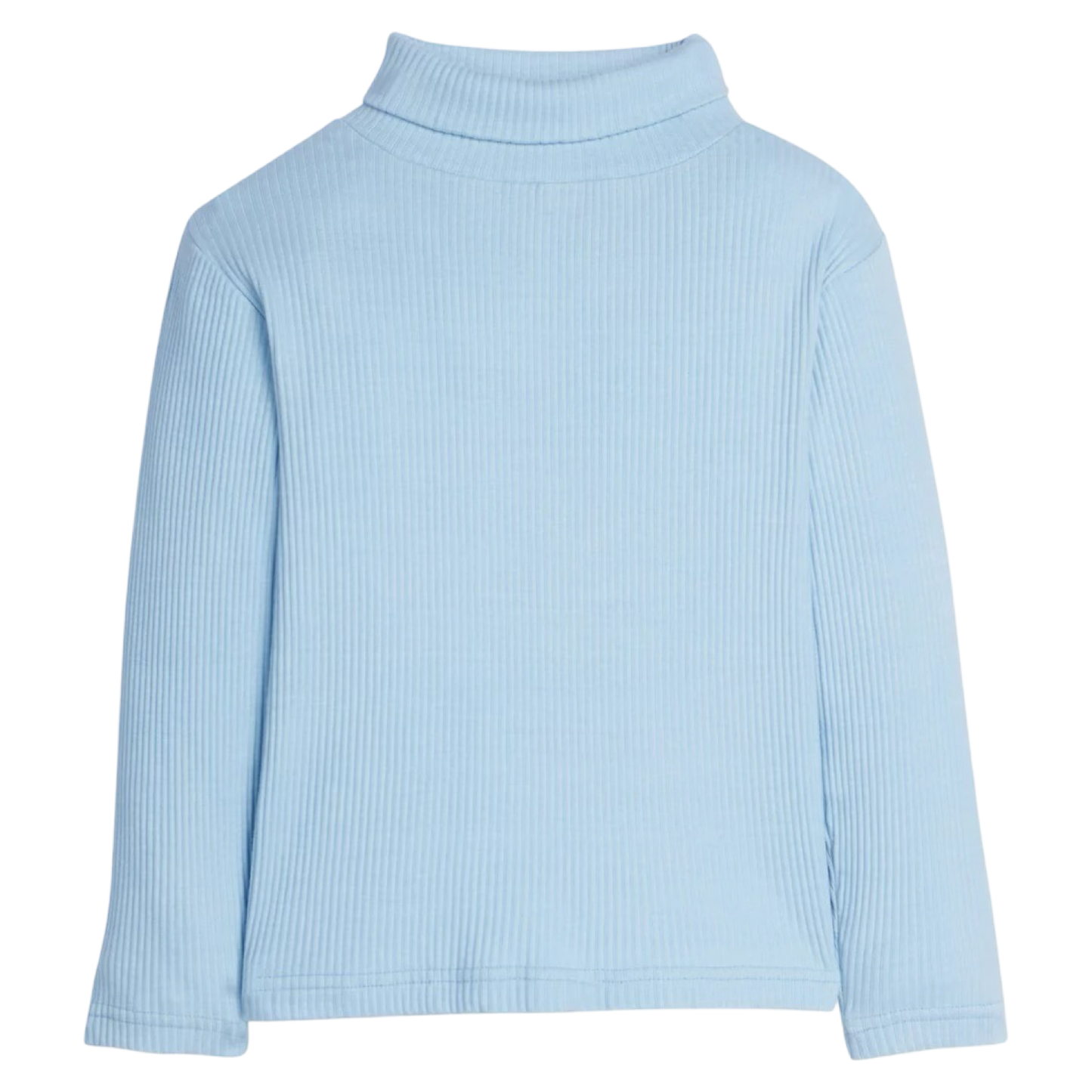 BISBY Ribbed Turtleneck - Ice Blue