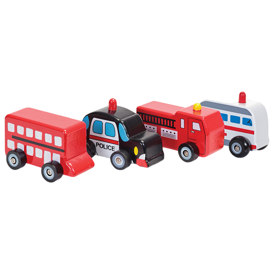Wooden Toy Cars