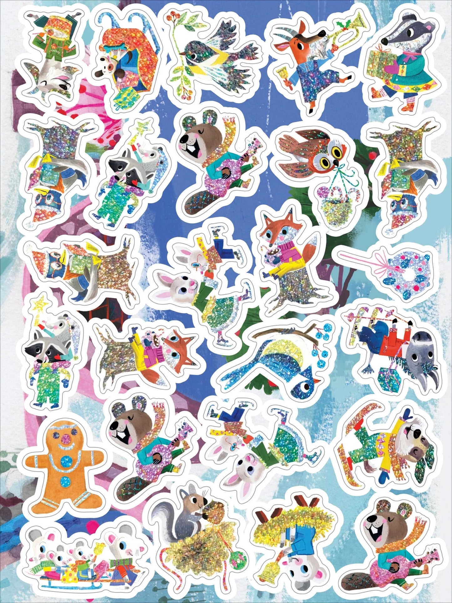 Stickers - Holiday Woods