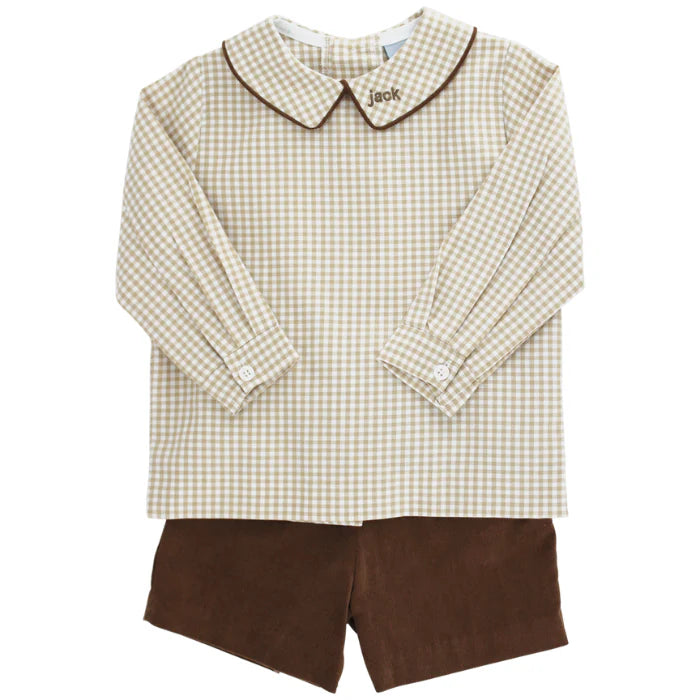 Bailey Cord Short - Brown