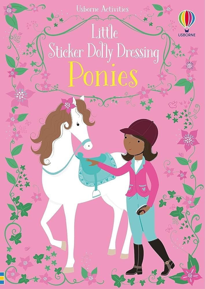 UB Little Sticker Dolly Dressing Book