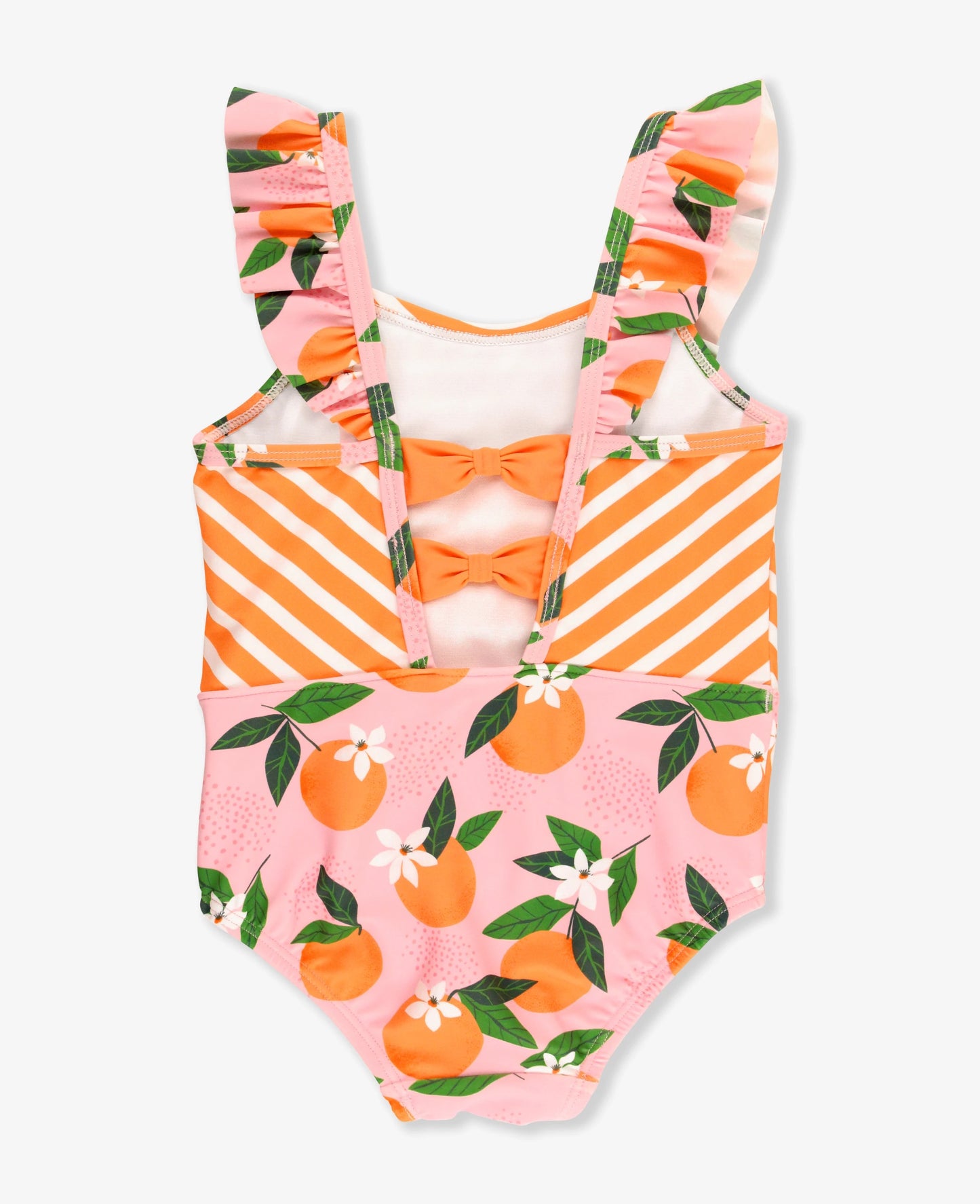 RB Pinafore Swimsuit - Orange