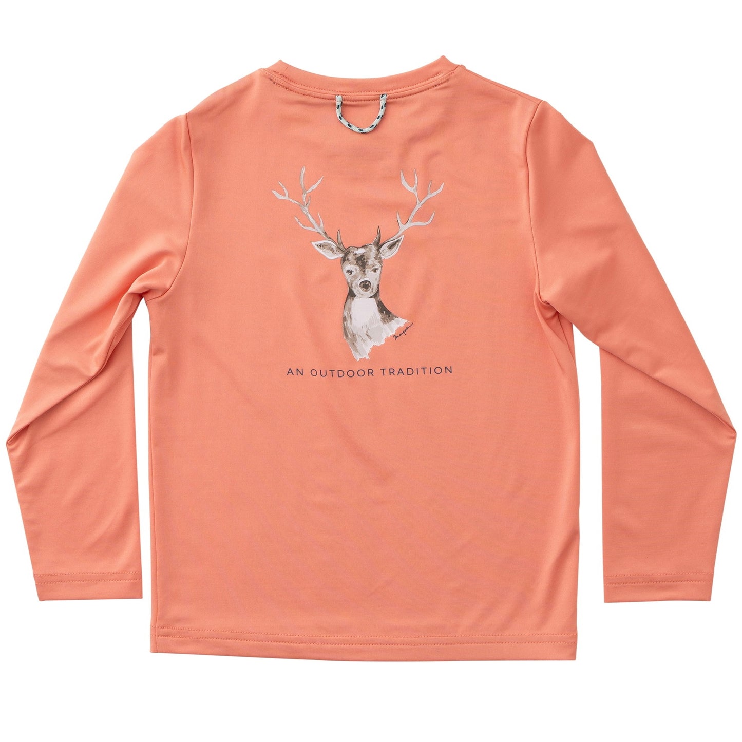 Performance Tee - Antlers Rust