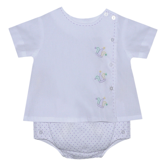 Riley Diaper Set - Jester Hat