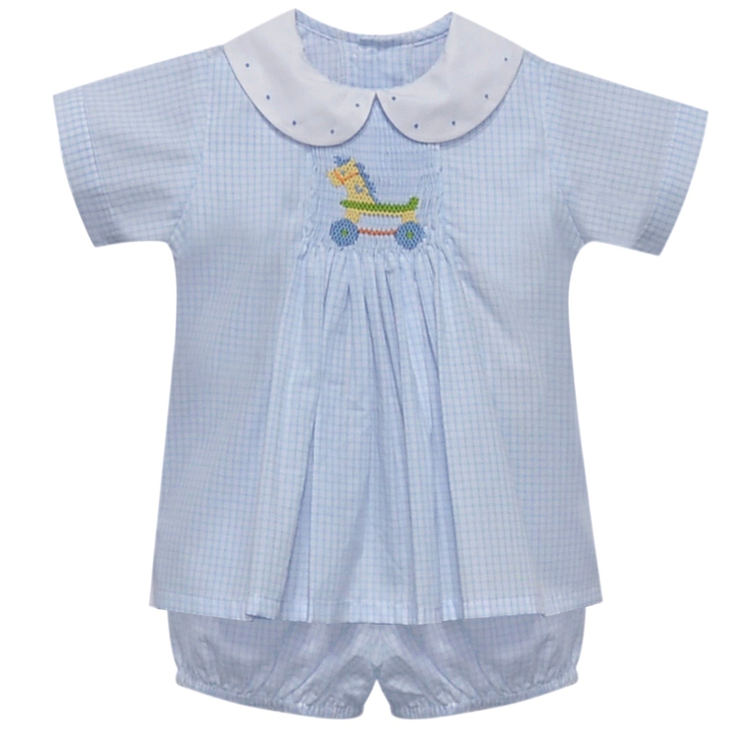 Shay Apron Short Set - Vintage Horse