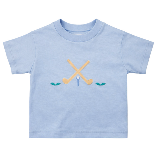 Appliqued Tee - Golf Clubs