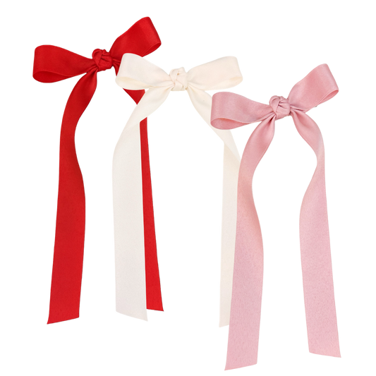 Matte Satin Tail Bow