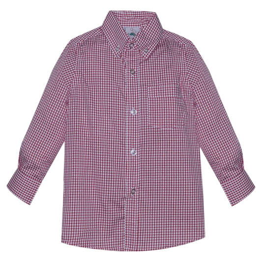 RN Arthur Button Down - Red