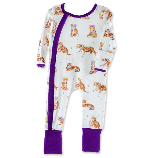 NT Zip Pajama - LSU Cub