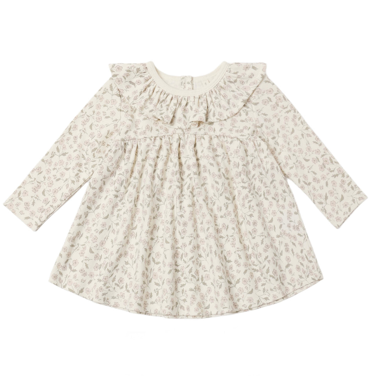 Ruffle Collar Dress - Floret