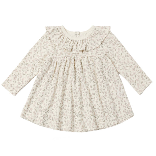 Ruffle Collar Dress - Floret