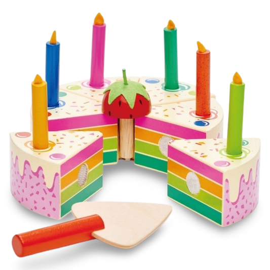 TL Rainbow Birthday Cake