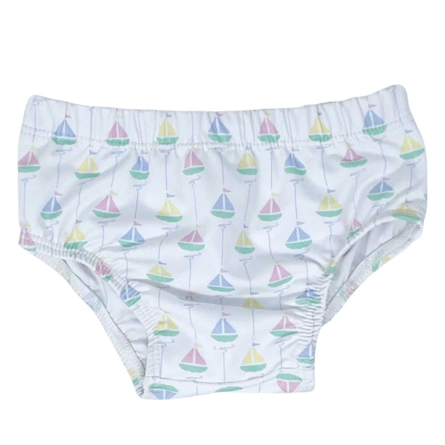 Lullaby Set Swim Diaper Cover - Sailboat