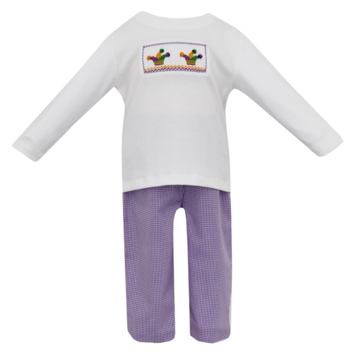 PB Pant Set - Mardi Gras Jester