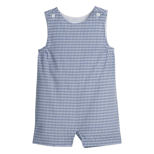 Campbell Shortall - Gray Blue Gingham