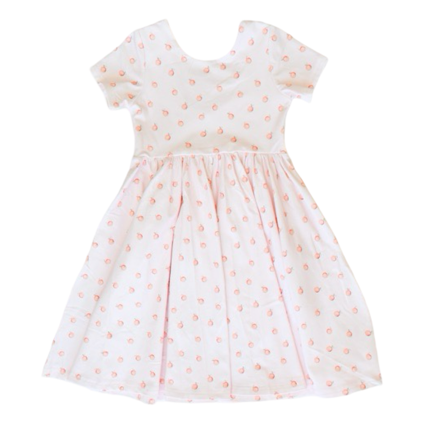 Twirl Dress - Peach