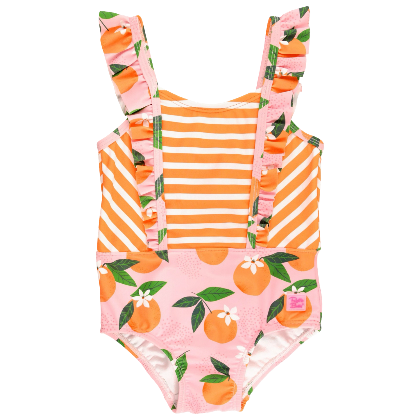 RB Pinafore Swimsuit - Orange