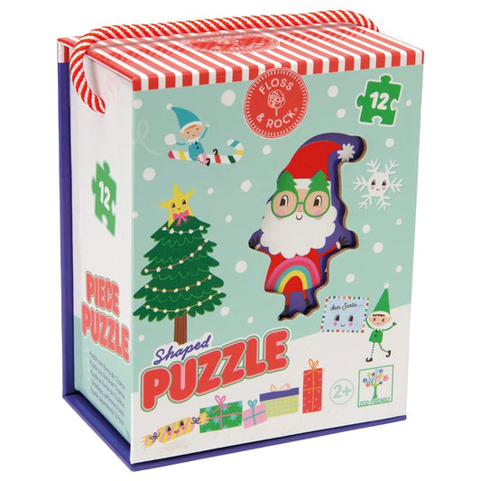12 Piece Puzzle - Santa