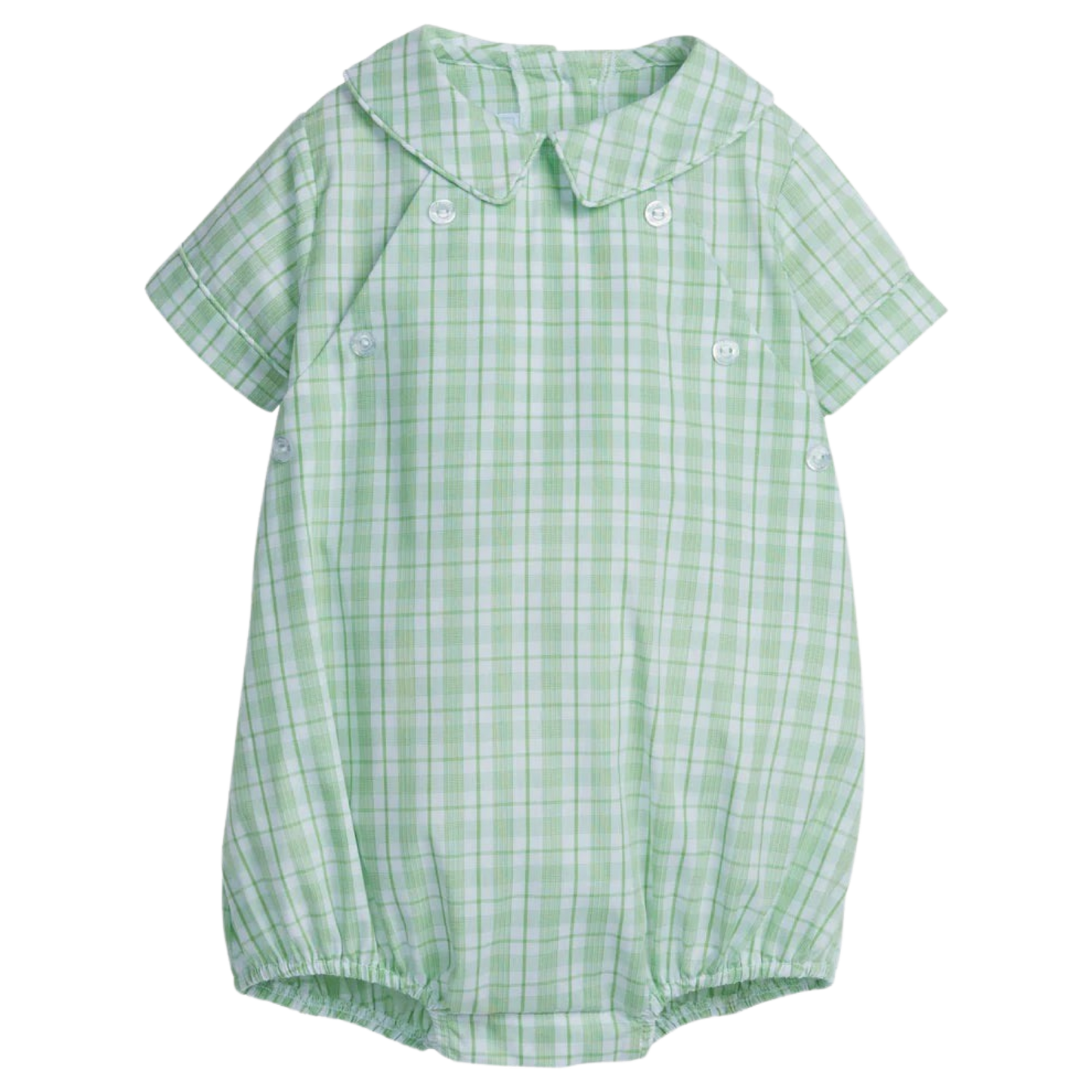 Little English Walker Bubble - Fairway Plaid