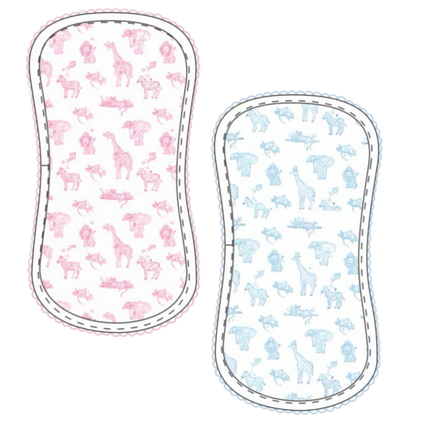 Burp Cloth - Safari