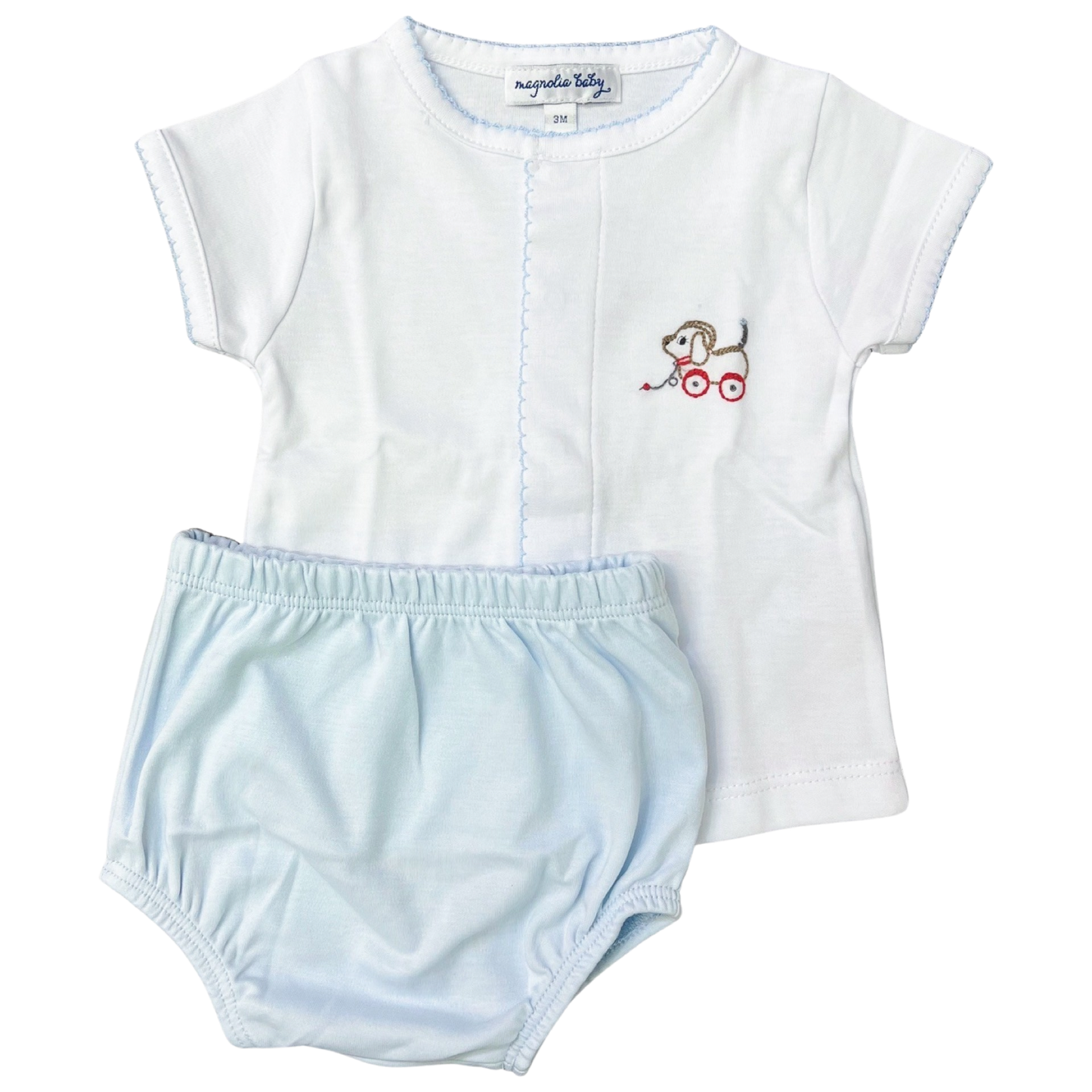 MB Diaper Set - Vintage Pull Puppy