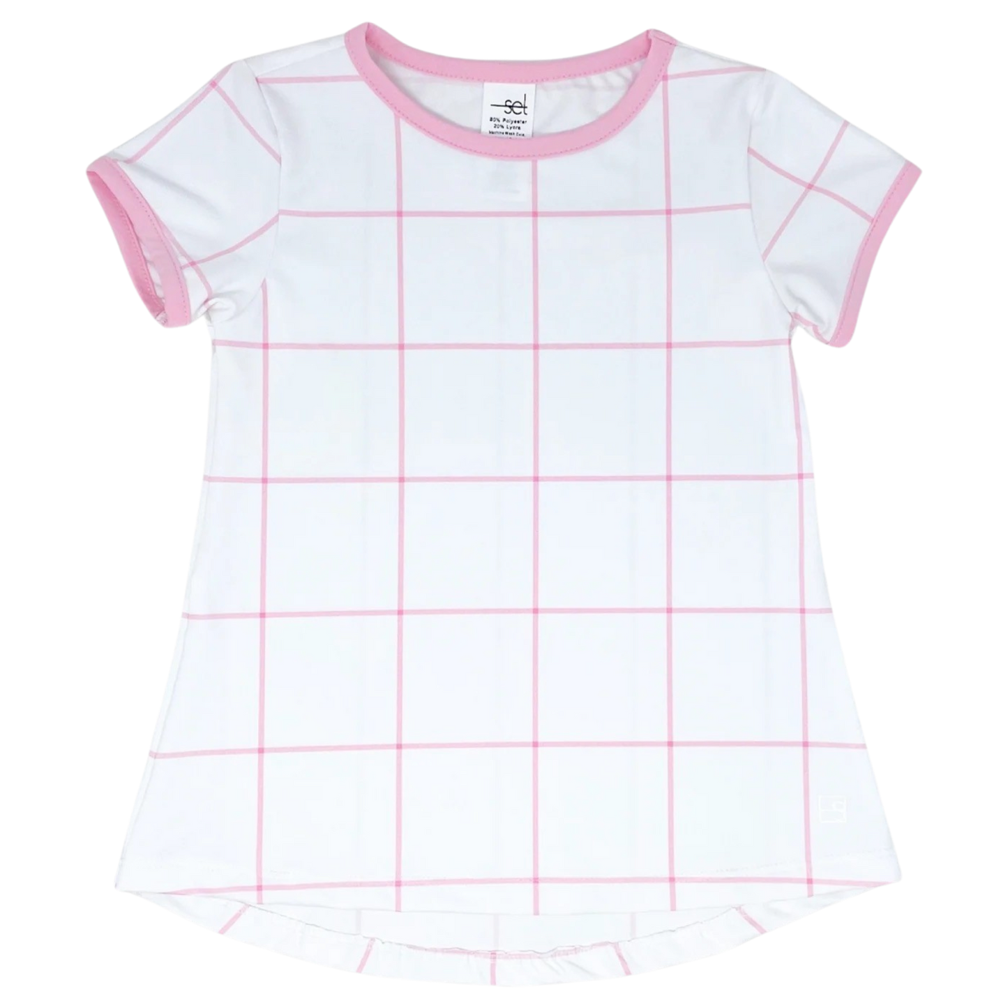 SET Bridget Tee - Windowpane