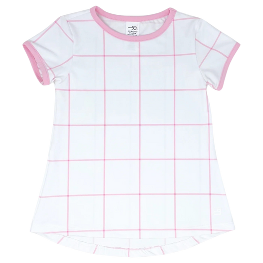 SET Bridget Tee - Windowpane