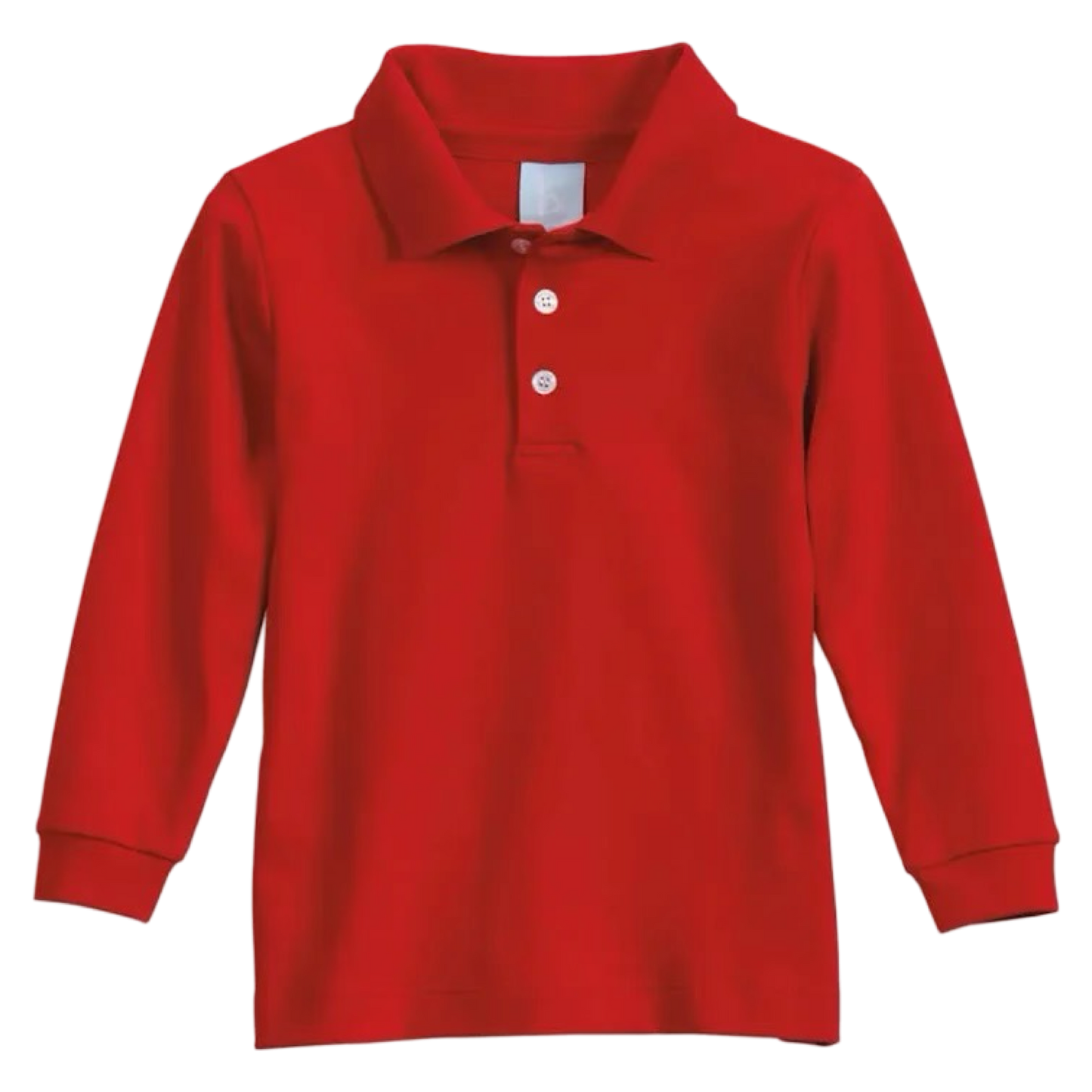 Bella Bliss LS Polo - Red