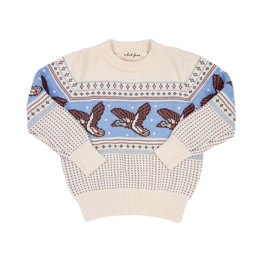 Rylee Sweater - Mallards Blue
