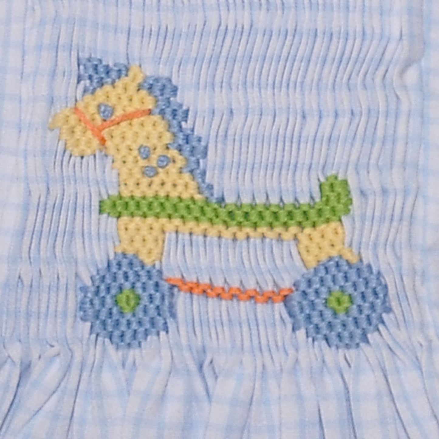 Shay Apron Short Set - Vintage Horse