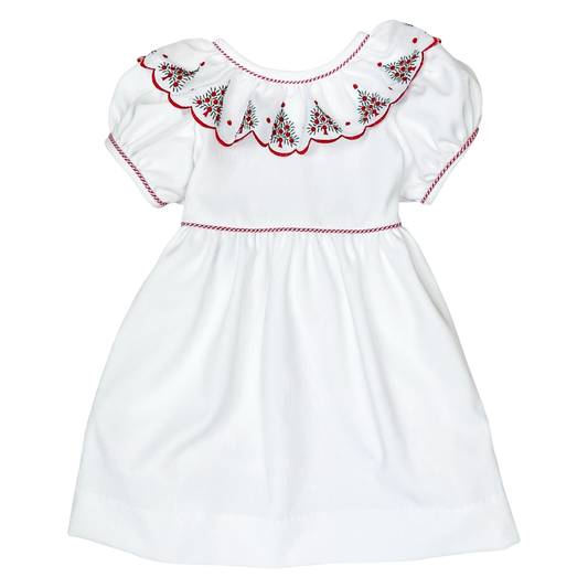 AK Charlotte Dress - White Cord