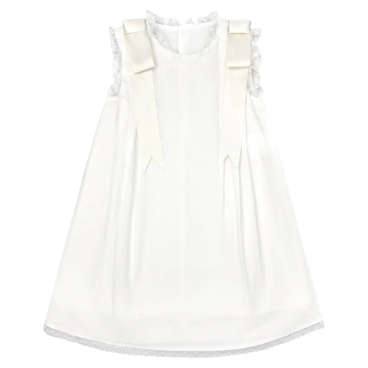 Patricia Dress - White Swiss Dot