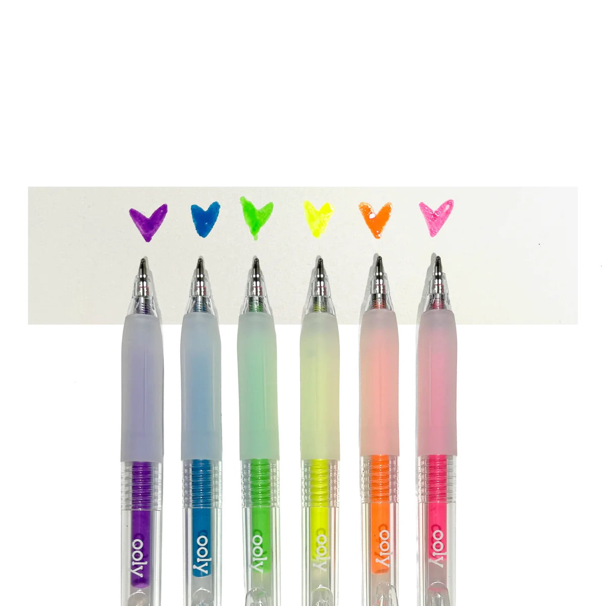 Jelly Gloss Neon Gel Pens