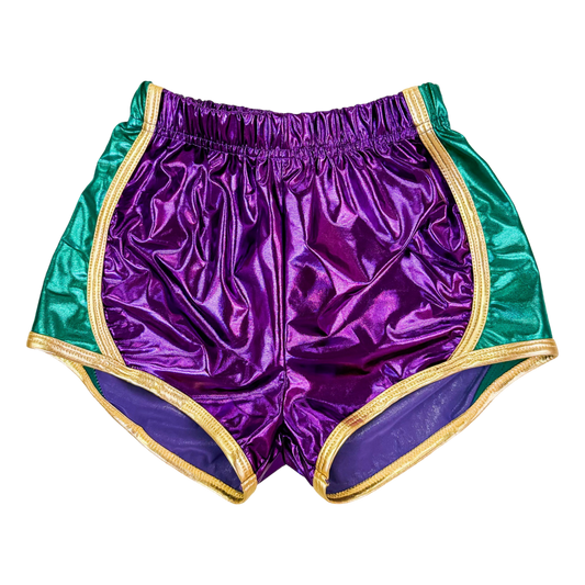 Metallic Short - Mardi Gras