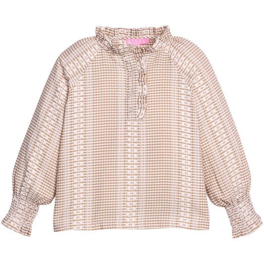 Shannon Top - Geneva Khaki