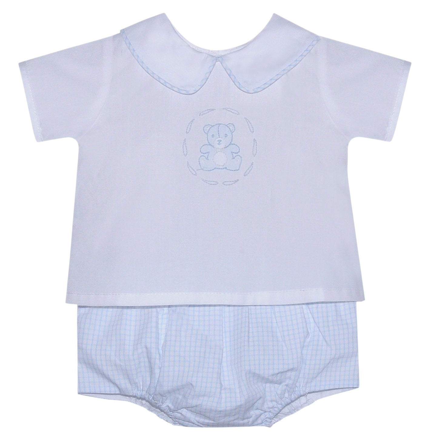 Diaper Set - Teddy Bear Blue