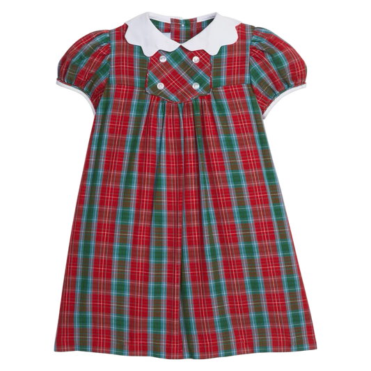 Little English Fallon Dress - Highlands Tartan