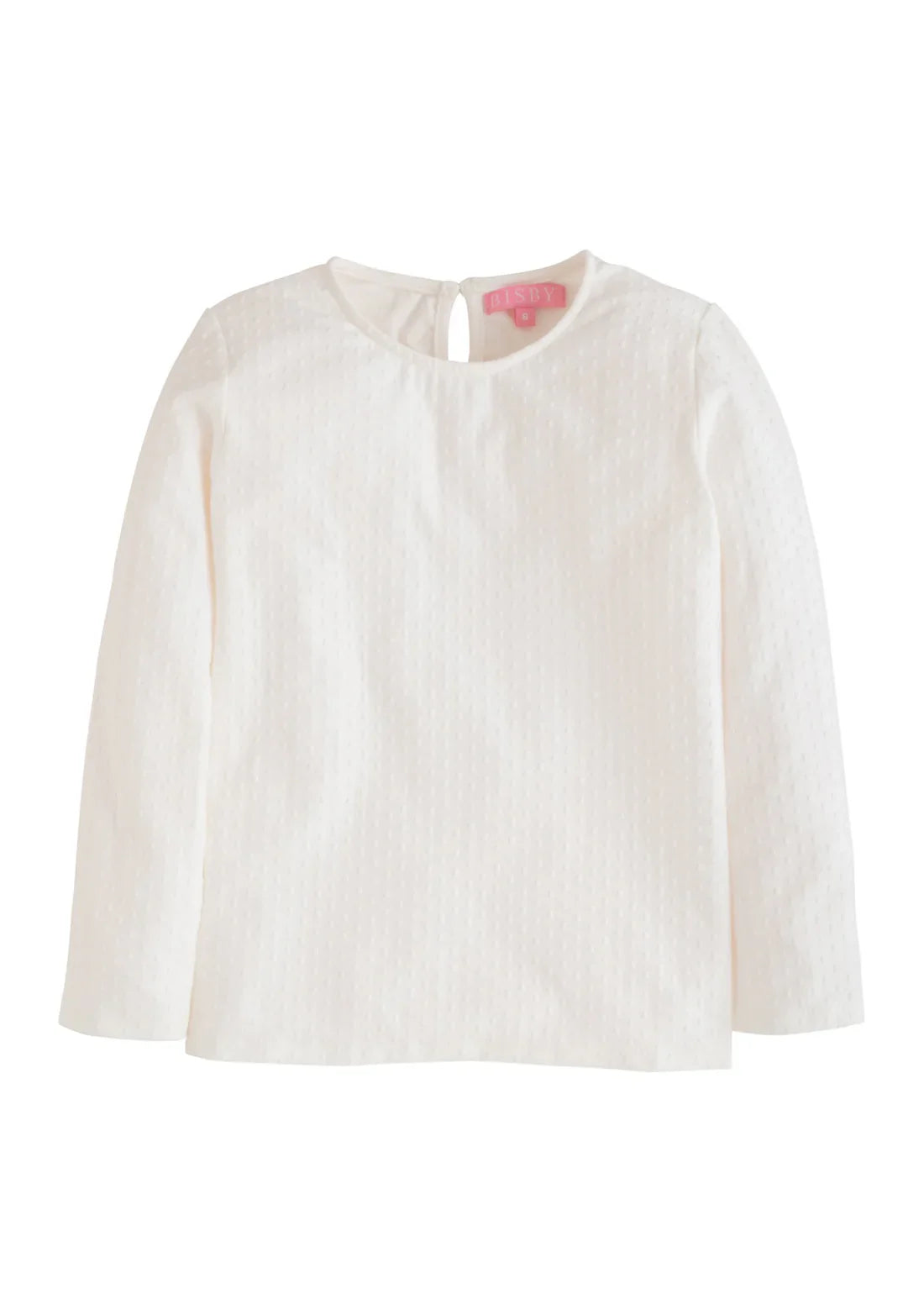 Essential Tee - Snow Pointelle