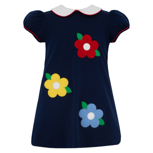 Applique Dress - Flower