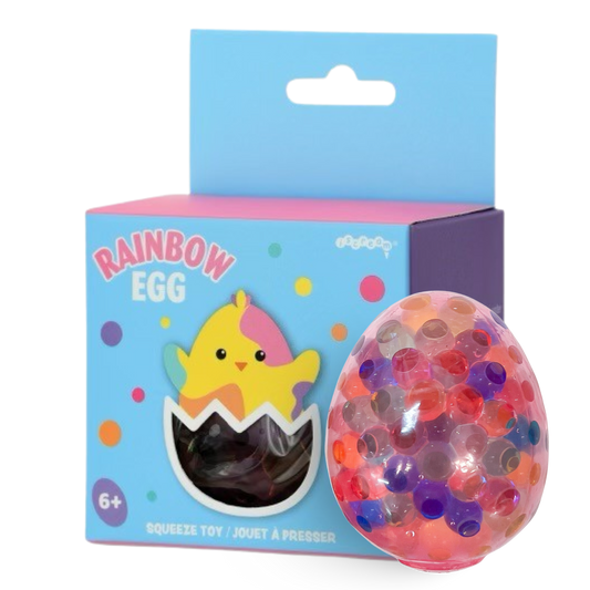 IC Rainbow Egg Squeeze Toy