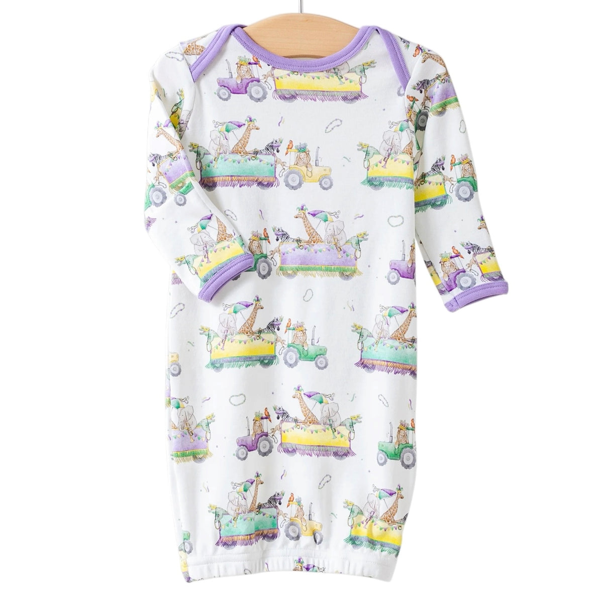 Infant Gown - Krewe Zoo-d It!