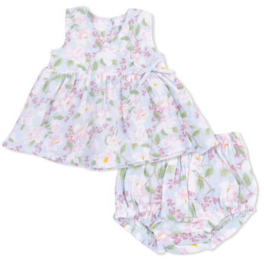Kimono Dress and Bloomer - Magnolia