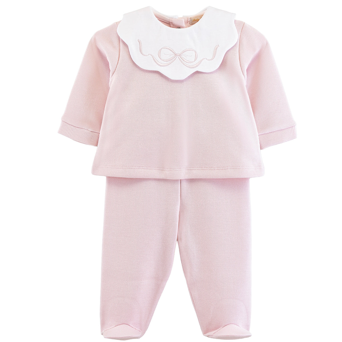 Jacquard Pant Set - Bow