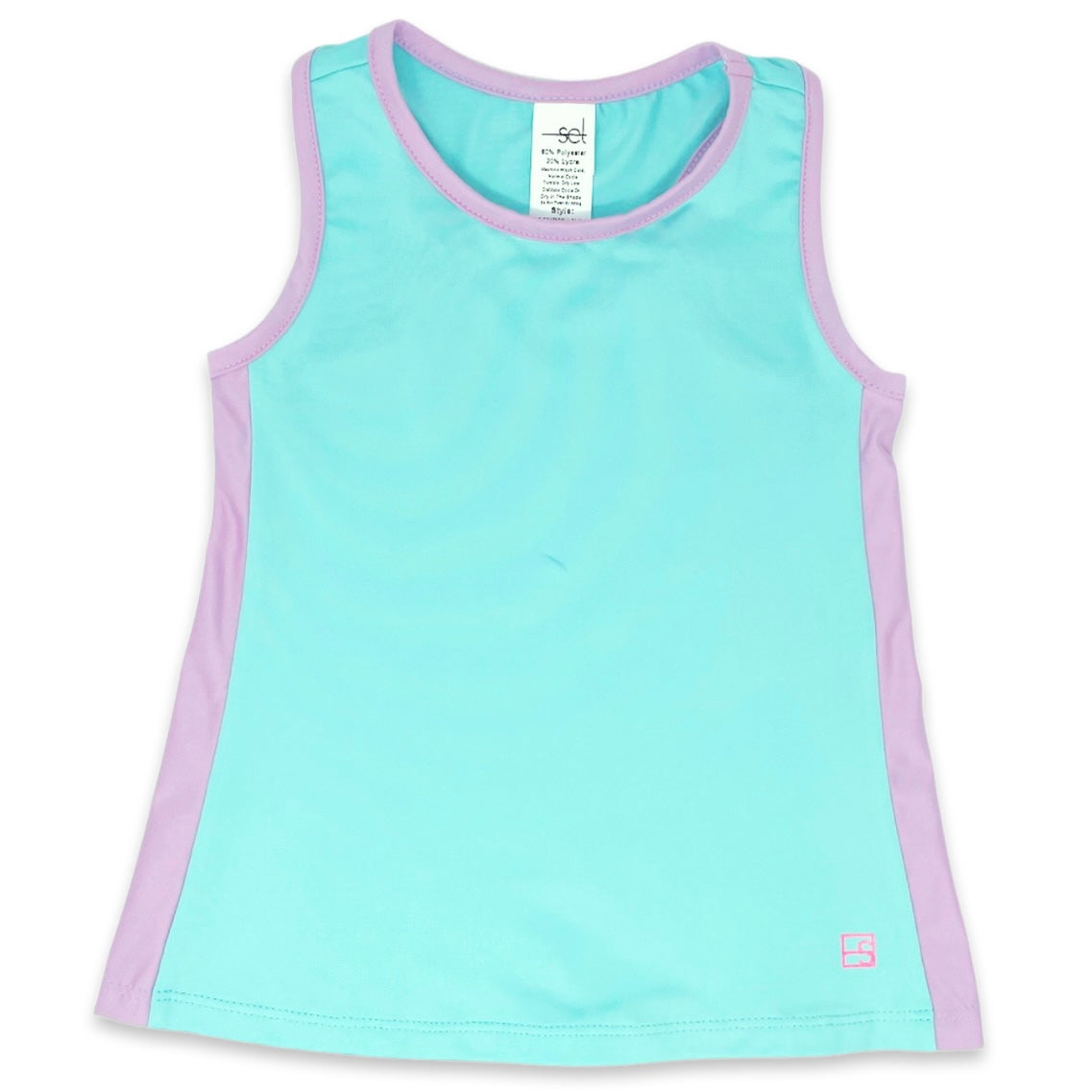 Drew Tank - Turquoise/Purple