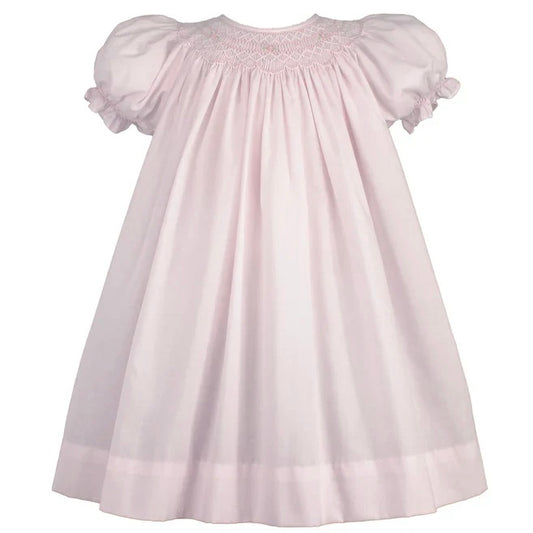 Smocked Dress - Pink
