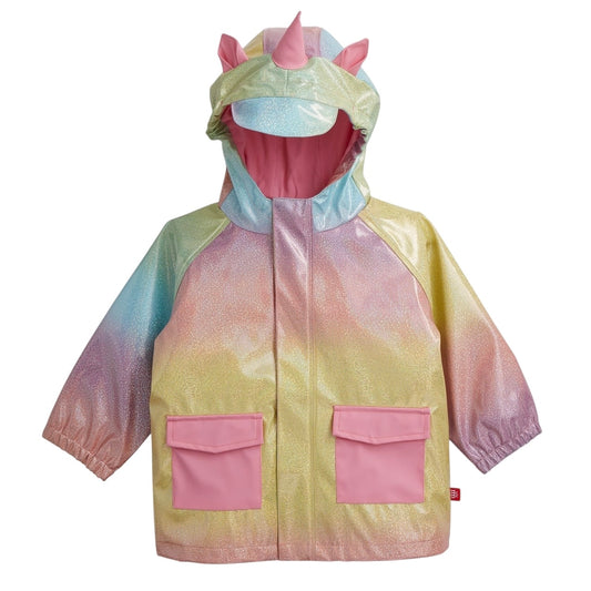 Magnetic Raincoat - Unicorn Sparkle
