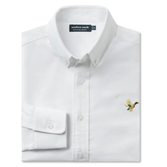 Oxford Dress Shirt - Duck White