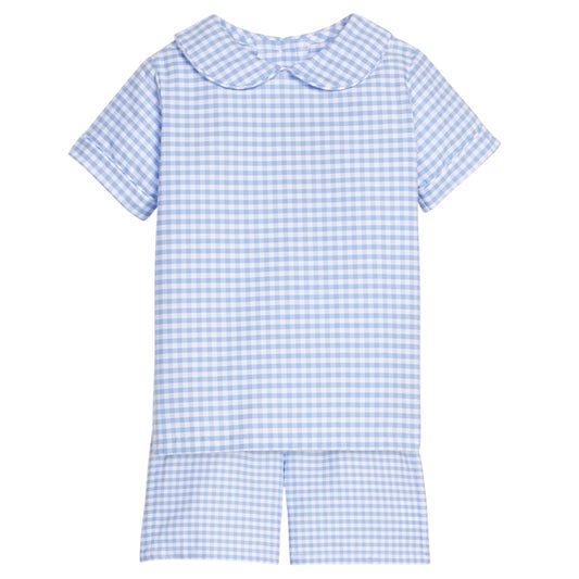 Peter Pan Short Set - Mayfair Gingham