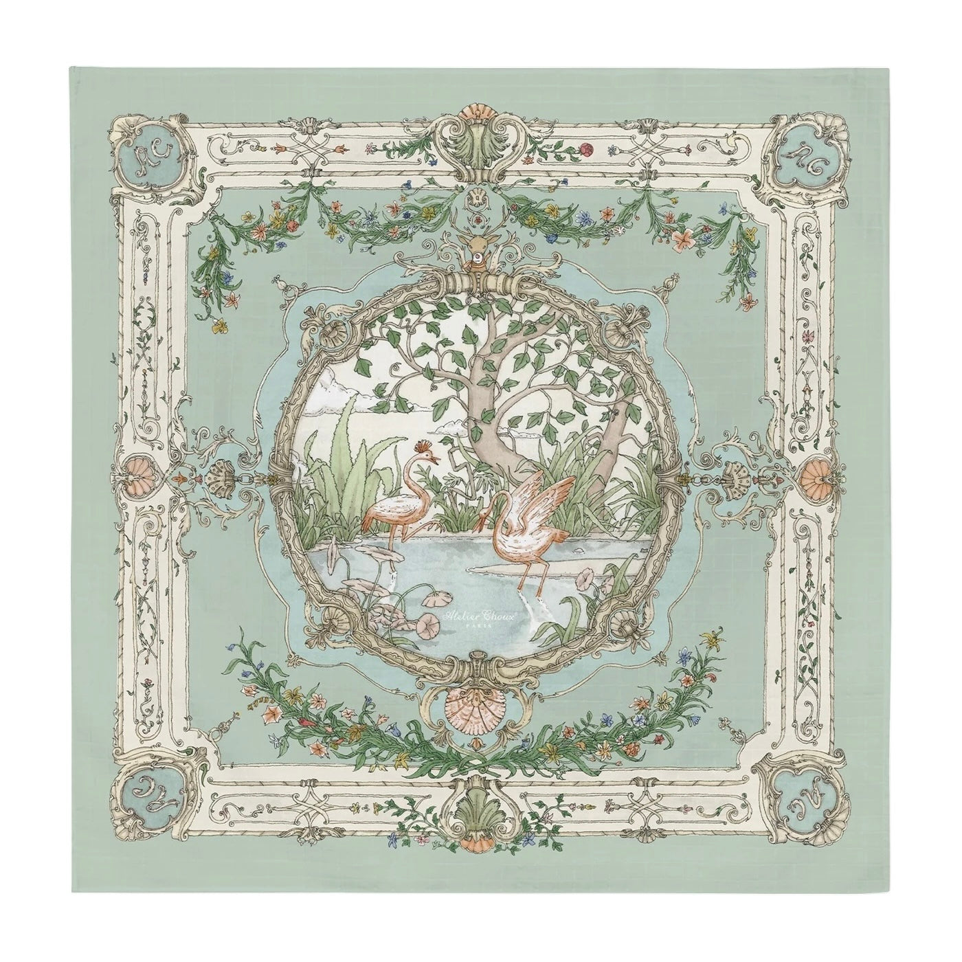 Swaddle - Tapestry Olive Green